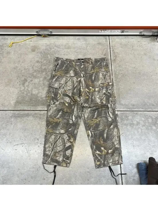 vintage red head relaxed baggy fit realtree camo cargo pants size 38 x 30 - Picture 2 of 4